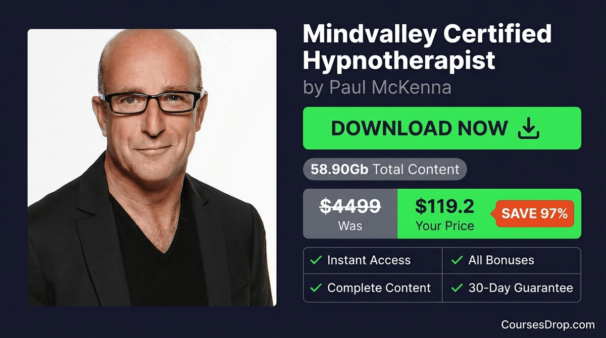Mindvalley Certified Hypnotherapist download package