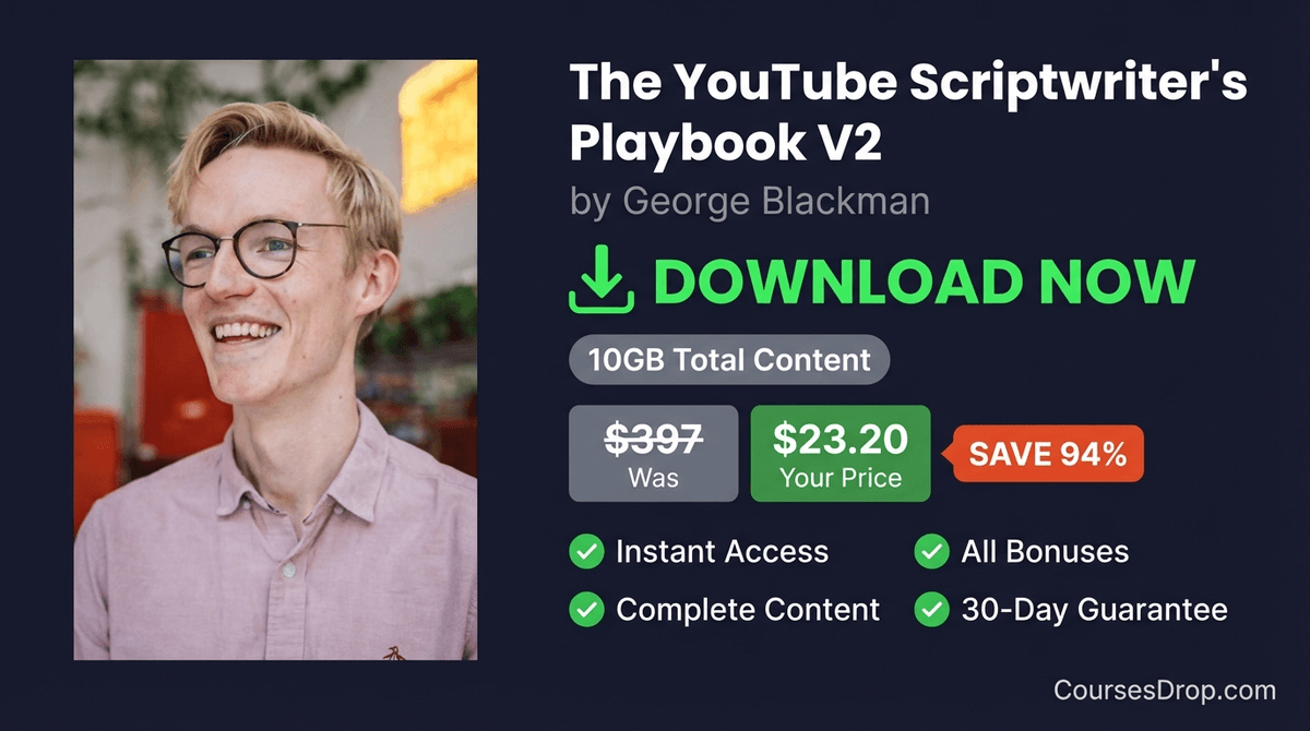 The YouTube Scriptwriter's Playbook V2 download package