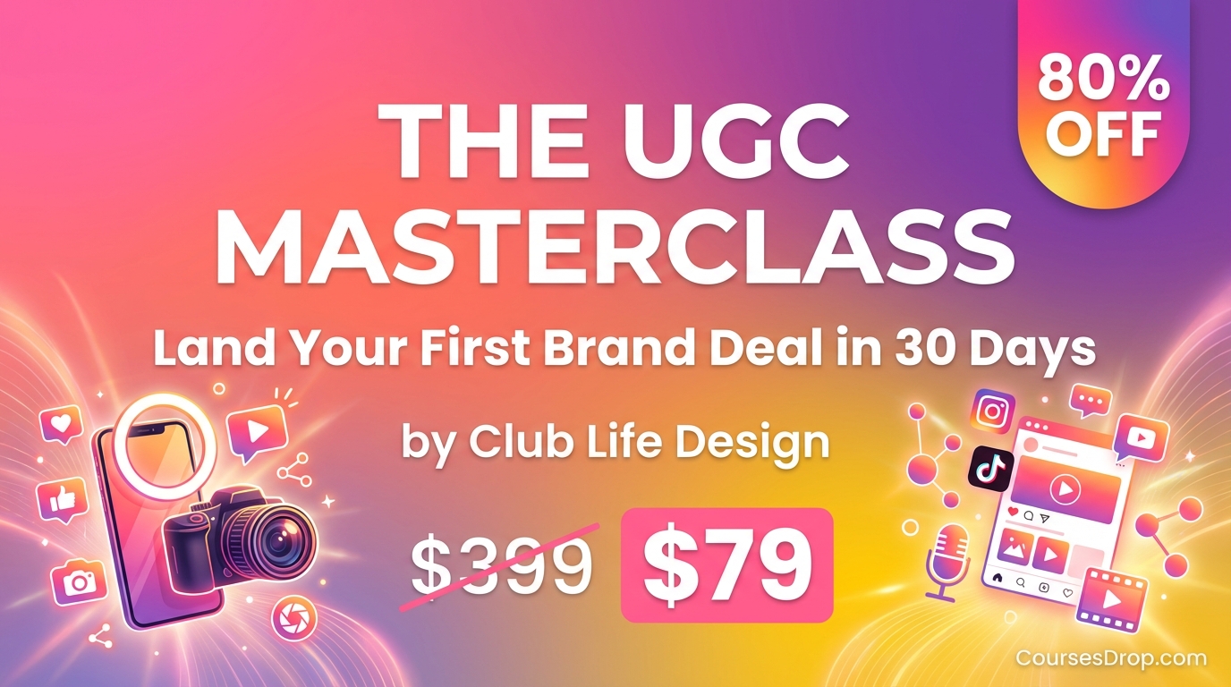 The UGC Masterclass Land your first brand deal in 30 days