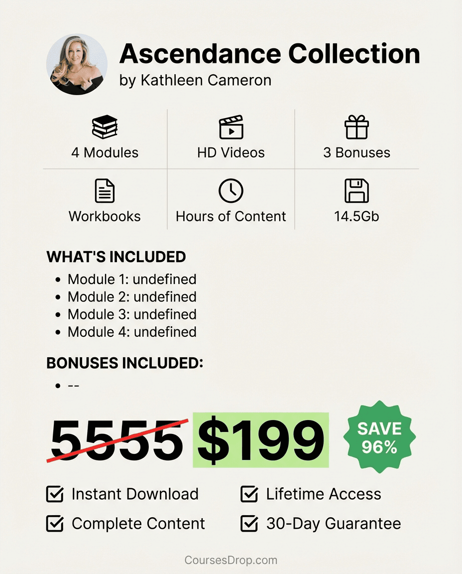 Ascendance Collection infographic